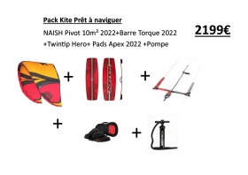 PACK COMPLET NAISH PRET A NAVIGUER